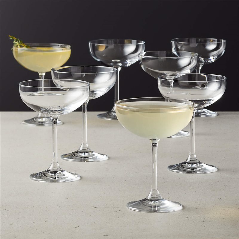 Marie Coupe Cocktail Glasses Set of | CB2