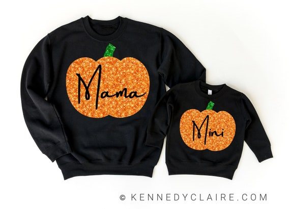 Mama and Mini Halloween Sweatshirts | Etsy