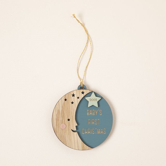 Baby's First Personalized Ornament | Uncommon Goods