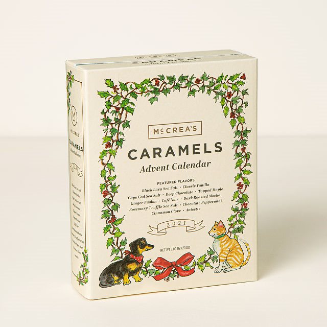 Handcrafted Caramels Advent Calendar | Uncommon Goods