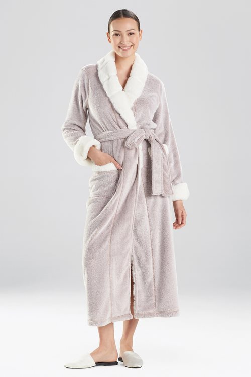 Plush Faux Fur Robe | The Natori Company