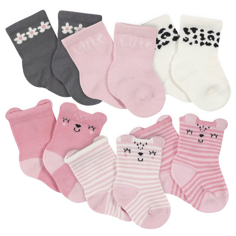 Wiggle Proof Leopard Socks | Gerber Childrenswear