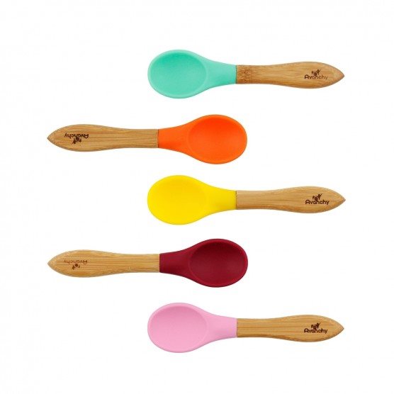 Avanchy Bamboo Baby Spoons | The Tot
