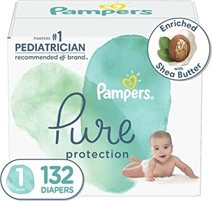 Pampers Pure Protection Newborn Diapers