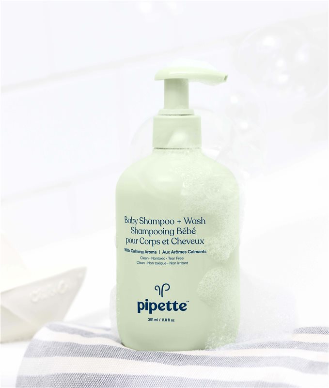 Pipette Baby Shampoo + Wash