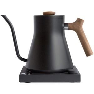 Stagg EKG Electric Pour Over Kettle (Matte Black & Walnut) | Everything Kitchens