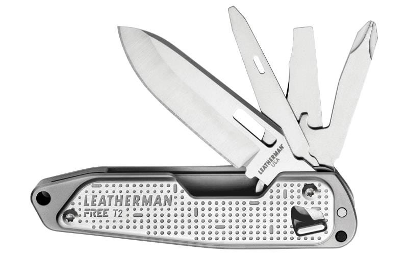 Leatherman FREE T2 Multi-Tool Pocket Knife | Bass Pro Shops