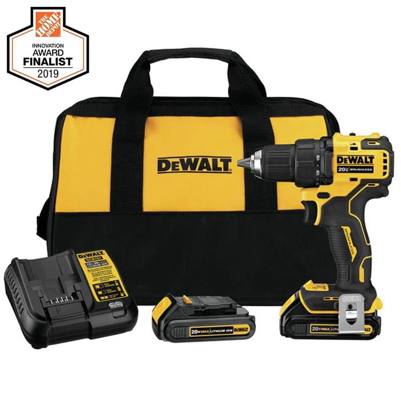DEWALT ATOMIC Cordless Brushless Compact Drill/Driver