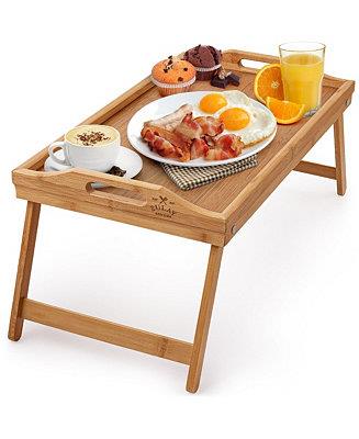 Bamboo Breakfast in Bed Tray Table | Macy's