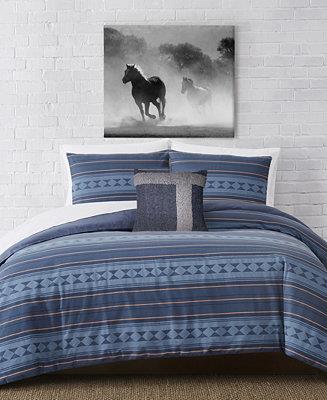 Frye Chelsea Yarn-Dye Comforter Set | Macy's