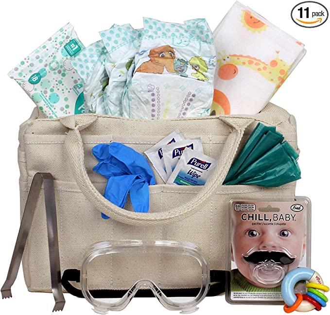 Dad’s Diaper Kit – Diaper Changing Kit for New Father | Amazon