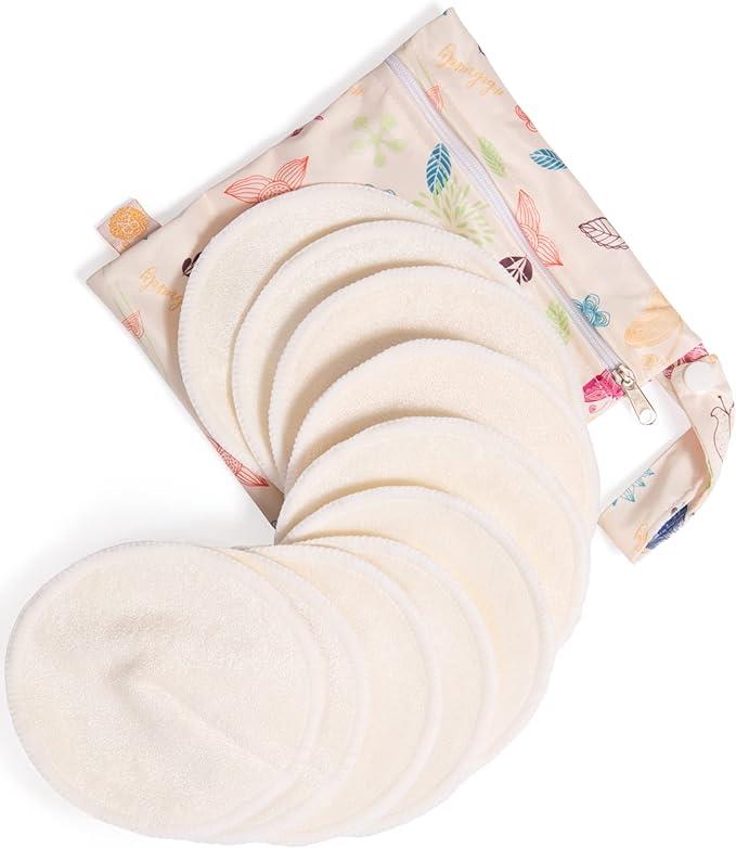 Organic Washable Breast Pads 10 Pack | Amazon.ca