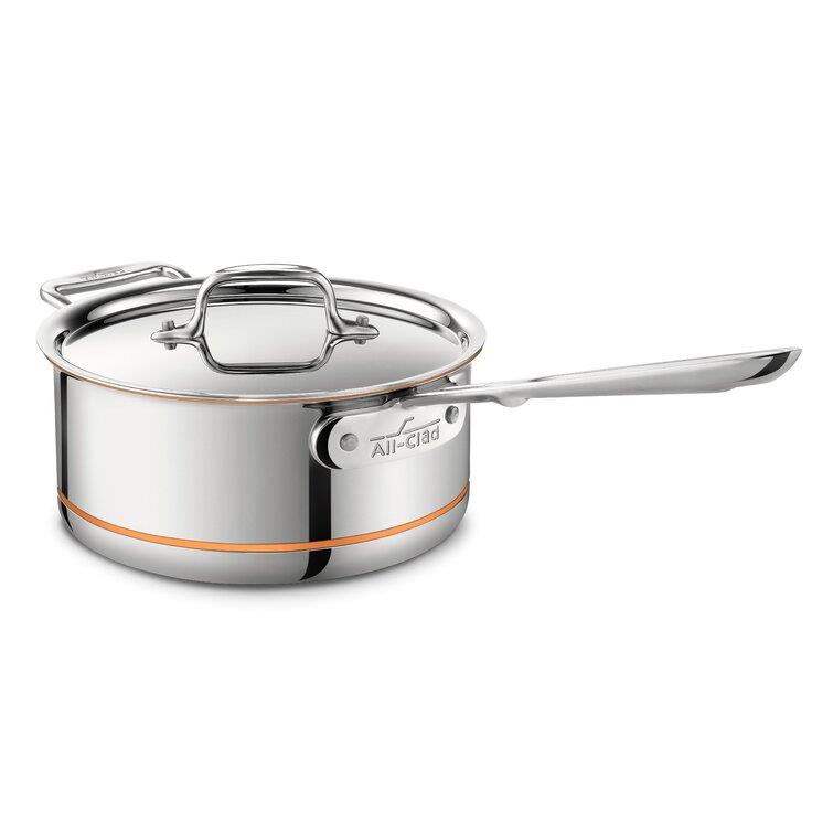 All-Clad Copper Core® Saucepan with Lid | Wayfair