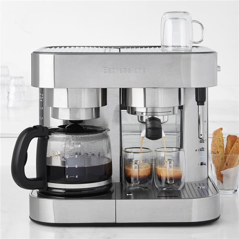 Espressione Stainless Steel 10-Cup Drip Coffee Maker | Williams Sonoma