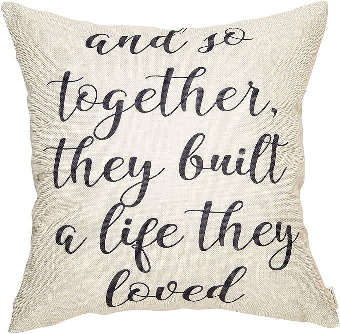 Fahrendom Cotton Linen Home Decorative Throw Pillow | Amazon