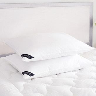 J Queen New York Royalty Allergen Barrier Soft Density Cotton Pillow | Macys