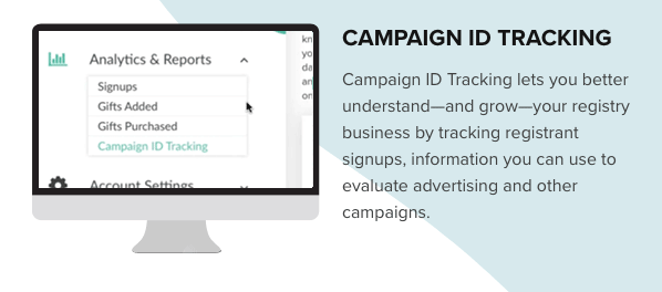 “What’s New” Dashboard Feature, Campaign ID Tracking