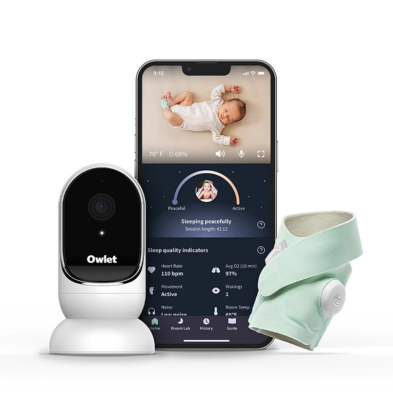 Owlet Dream Duo Sock Sensor and Base Monitor Set | Kohls