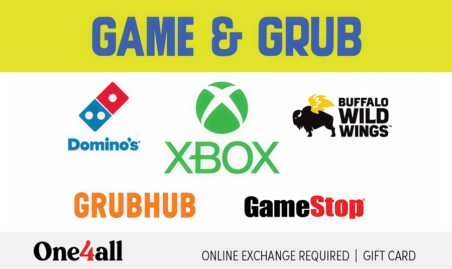 Game & Grub Choice Gift Card
