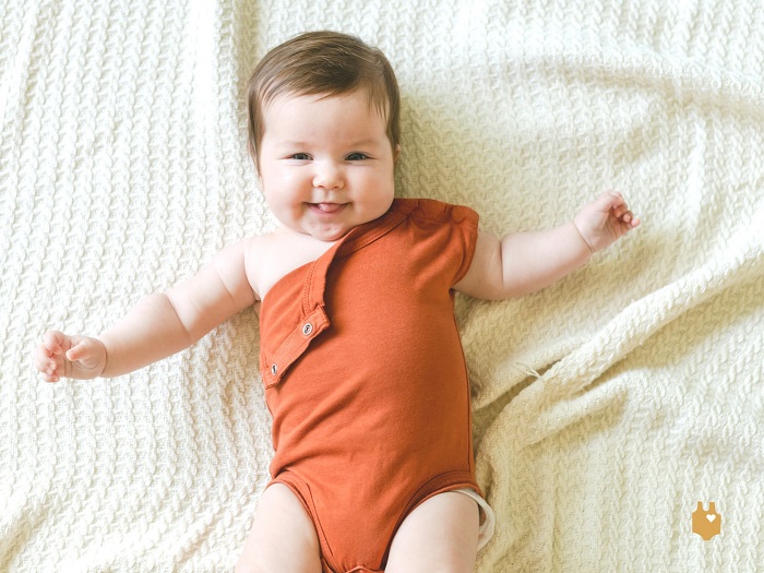 Tabeeze Bottom-Up Baby Bodysuit
