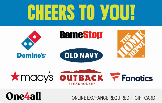 Cheers To You Choice Gift Card