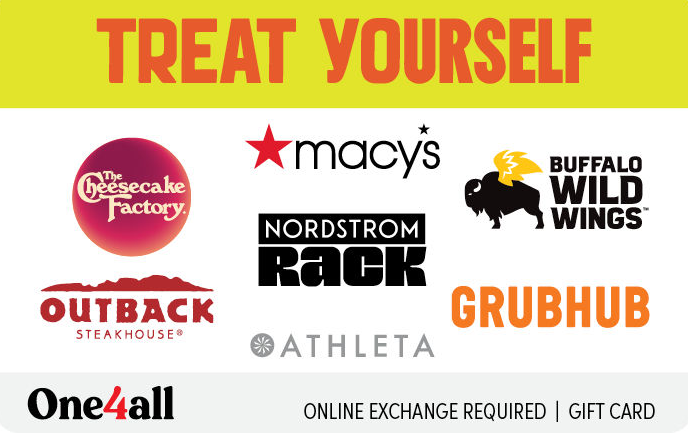 Treat Yourself Choice Gift Card