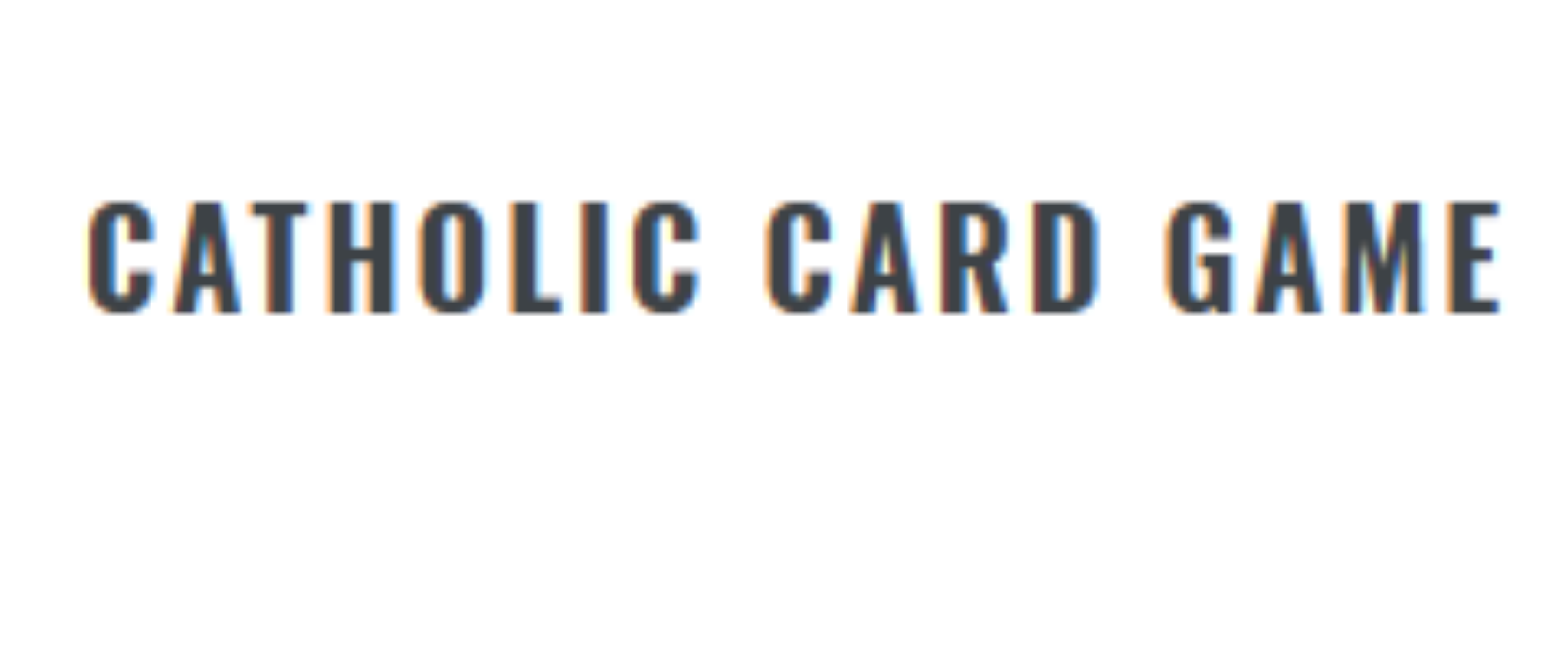 Catholic Card Game