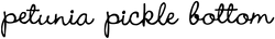 Petunia Picklebottom  logo