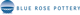 bluerosepottery logo