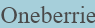 oneberrie logo
