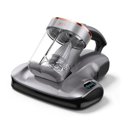 JIGOO 2-in-1 Mattress and Pet Hair Vacuum Cleaner, Bed Vacuum Cleaner with Dust Sensor, Ultrasonic and High Heating, Deep Cleaning Bed Vacuum for Sofa