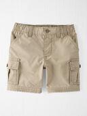 Tan Toddler Organic Cotton Cargo Shorts | carters.com