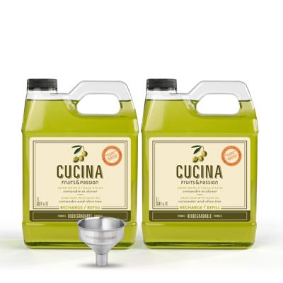 Refill Saving Bundle – Coriander & Olive Tree | Cucina by Fruits & Passion
– Fruits-Passion
