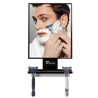 ToiletTree Products Fogless Shower Mirror - Anti-Fog Mirror - Adjustable Shaving Mirror with a Squeegee - Rust-Proof, Impact-Resistance Bathroom Showe
