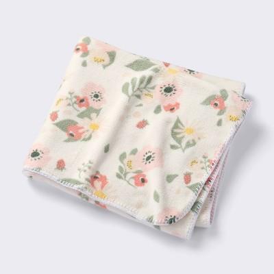 Plush Baby Blanket - Floral - Cloud Island™ : Target