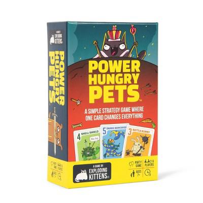 Exploding Kittens Power Hungry Pets Card Game : Target