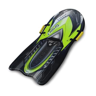 Flexible Flyer Snow Rocket Premium Foam Sled for Kids and Adults - 42 Snow Sled, 1 or 2 Person Winter Toboggan Slider with Handles, Extremely Lightwe