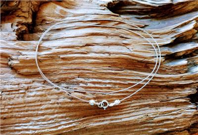 Silk Cord Minimalist Necklace 1-thin, Sterling Silver Clasp, Lengths 14 15 16 17 18 20 22 2426, Jewelry, Necklaces, Chains - Etsy