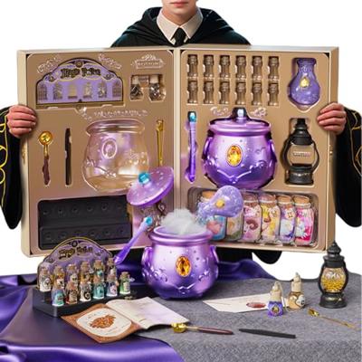 Aomesim Deluxe Potion Kits for Kids-Lights, Sounds & Mist Magic Mix Cauldron, 12 Zodiac Girl Potion Making kit, Premium Girls Toys & Birthday Gifts fo