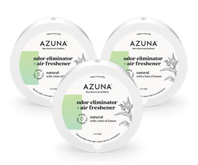 Azuna Small Room Treatment Three Pack for Fresh Spaces