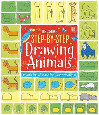 Step-by-Step Drawing Animals: Watt, Fiona, Whatmore, Candice: 9781409587606: Amazon.com: Books