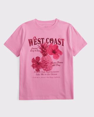 girls graphic tee | girls tops | Abercrombie.com