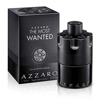 Azzaro The Most Wanted Eau de Parfum Intense - Woody & Seductive Mens Cologne - Fougère, Ambery & Spicy Fragrance for Date Night - Lasting Wear - Luxu