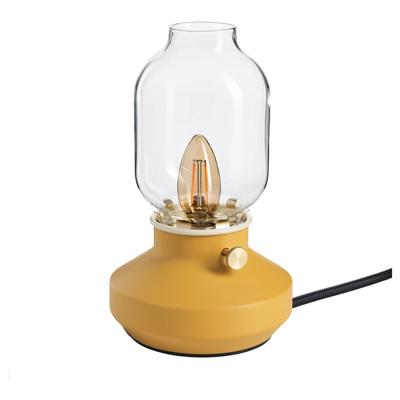 TÄRNABY table lamp, dimmable dark yellow, 25 cm (10)  - IKEA CA