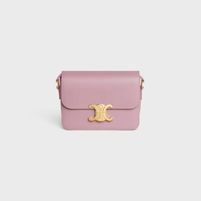 TEEN TRIOMPHE BAG IN SHINY CALFSKIN - PETAL | CELINE