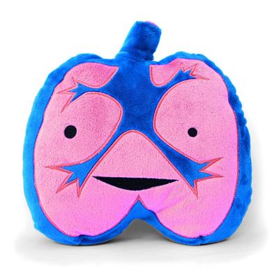 Lungs Plush - I Lung You - Plush Organ Stuffed Toy Pillow | I Heart Guts