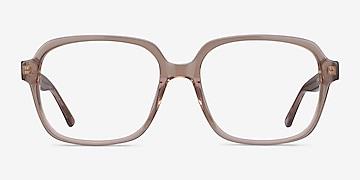 Tompkins Square Clear Brown Full Rim Eyeglasses | Eyebuydirect Canada