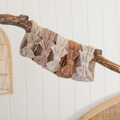 neutral bows & head wraps!