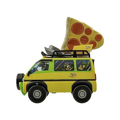 TMNT, Teenage Mutant Ninja Turtles Pizza Blaster Rc Movie Edition - Fun 2.4Ghz Remote Control Vehicle W/6 Foam Pizza Launchers - Ages 5+