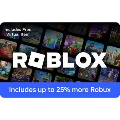 $25 Roblox Gift Card (Online Physical) : Target